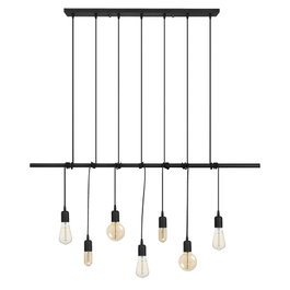 Opviq Salkım - 3101 Lámpara de araña negra ajustable